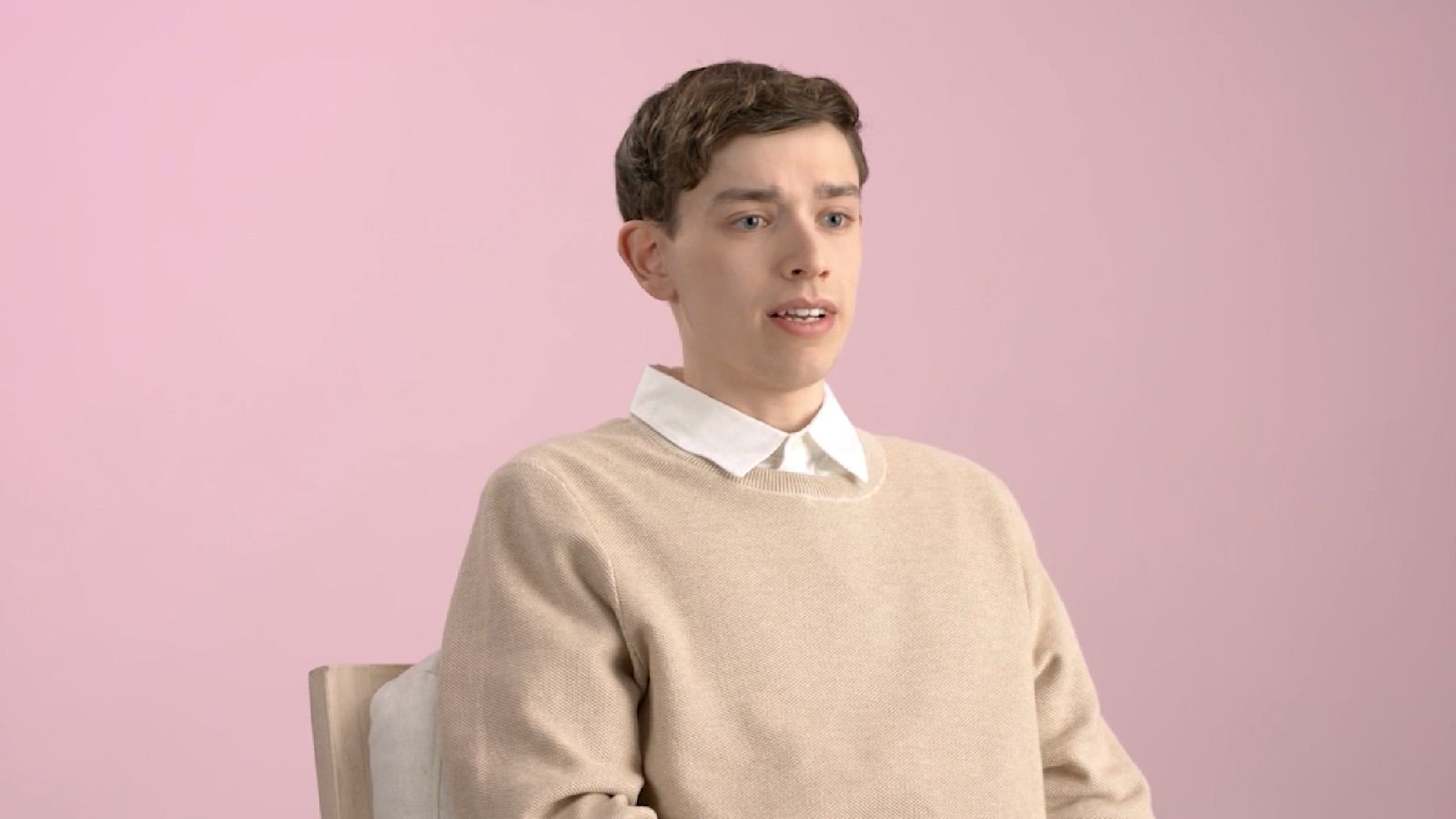 Joseph, a Patient Navigator, seated and speaking to camera